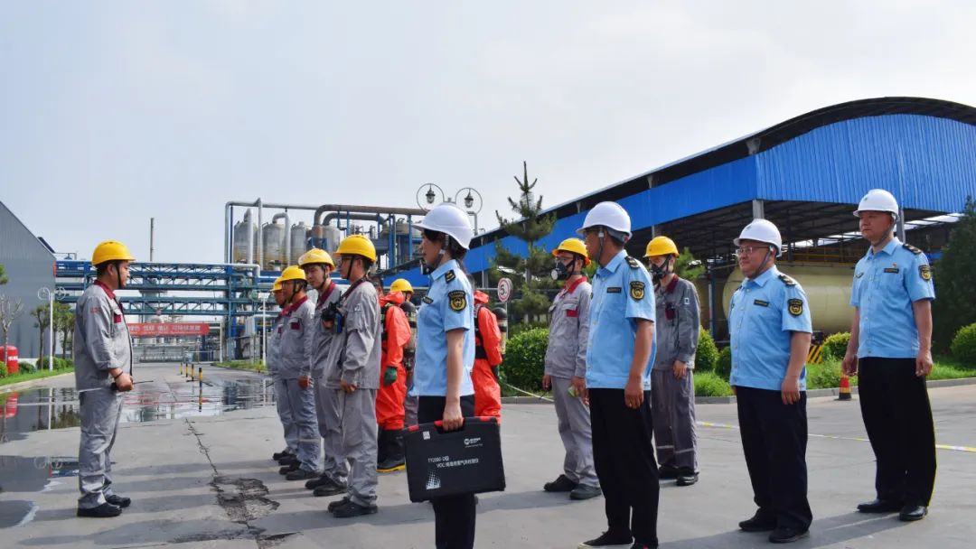 演“真”練“實”，赫達(dá)集團(tuán)開展氯甲烷泄漏事故應(yīng)急演練